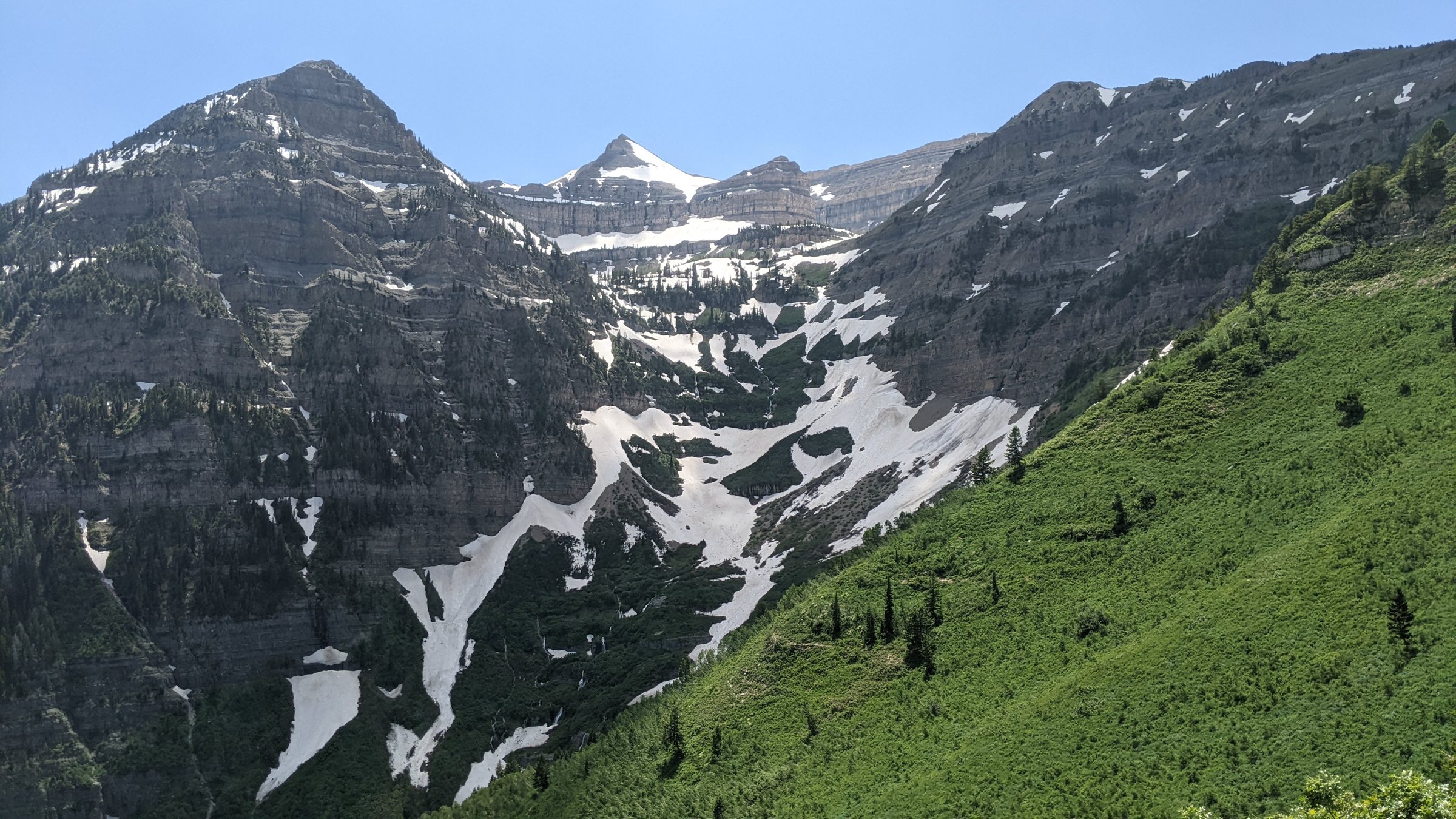 Mount Timpanogos above Utah County